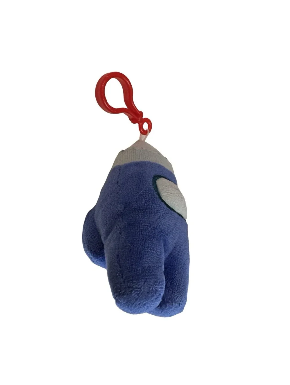 Toikido Among Us 4 In Stuffed Plush Hanger Bag Clip Keychain Blue